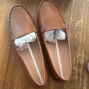 Cole Haan Pecan Leather Evelyn Driver